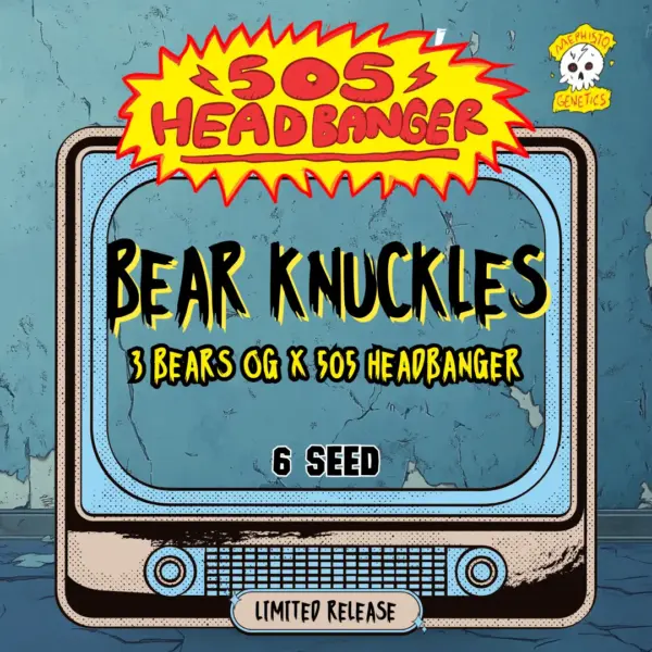 Bear Knuckles Cannabis Seeds by Mephisto Genetics