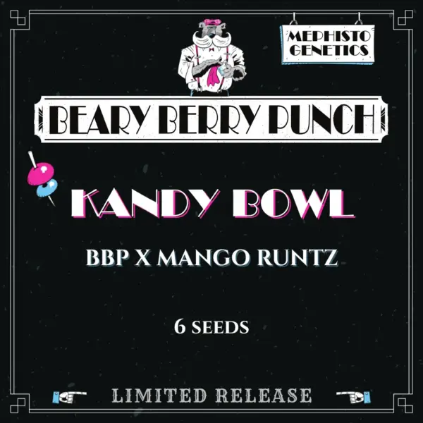 Kandy Bowl Cannabis Seeds by Mephisto Genetics