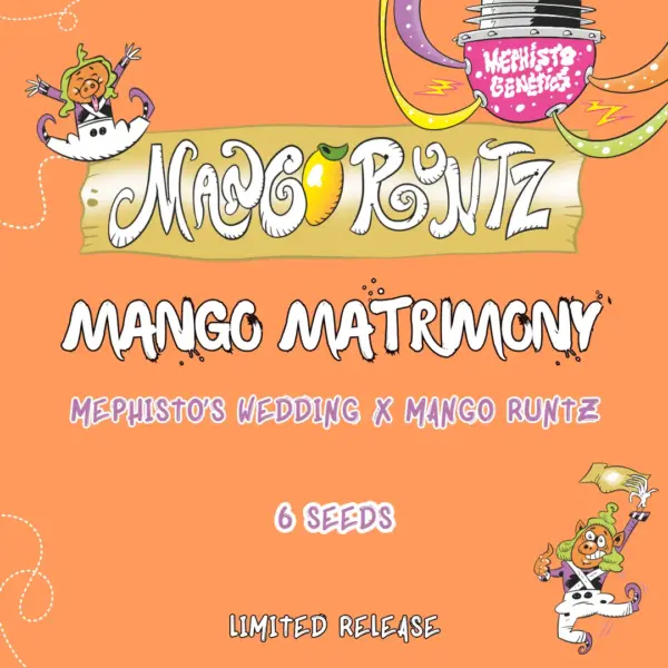 Mango Matrimony Cannabis Seeds by Mephisto Genetics